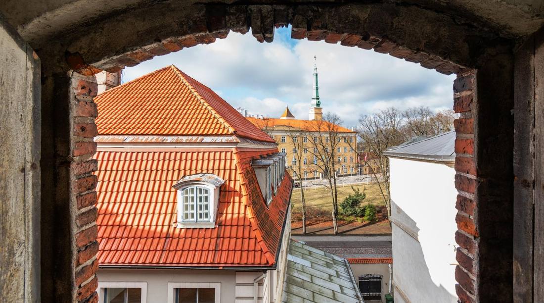 Skats uz Rīgas pili — Arsenāla 5